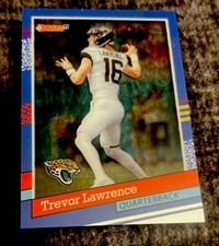 2021 Panini Clearly Donruss - Clearly Retro 1991 #91-16 Trevor Lawrence (RC)