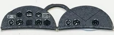 1/72 Bucker Bu-131 (RLM 66) Instrument Panel for RS Models Model Parts YMA7286