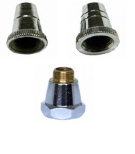 Paasche VA-1  VA-2 Aircaps Sales ,  VB Aircap Body Sales Airbrush 3 Pc Lot