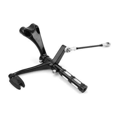 Astra Depot Chrome Forward Control Linkage with Foot Pegs Fit 2004-2013 Harley Sportster XL883 XL1200