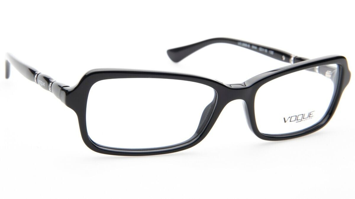 Vogue VO 2888-BF W44 Черная пластиковая оправа для оптических очков 54-16-135 RX 24890₽