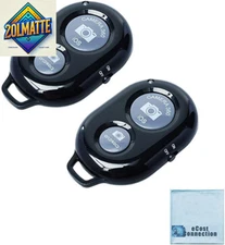 2 Pack  Wireless Remote Control Shutter Button for Iphone and Android Smartphone