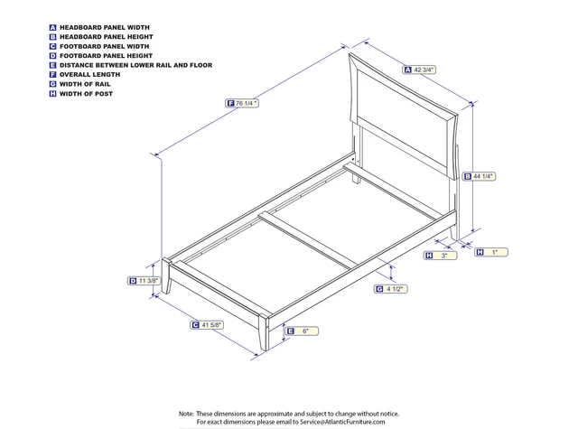 Juegos de Muebles de Dormitorio Atlantic Nogal