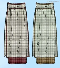 Ladies Home Journal 2978: 1920s Uncut Misses Skirt 26 W Vintage Sewing Pattern