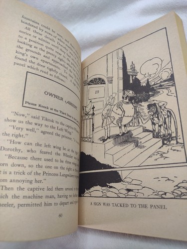 OZMA OF OZ L. Frank Baum & John R. Neill 1975 Scholastic Paperback 1st Printing - Picture 5 of 9