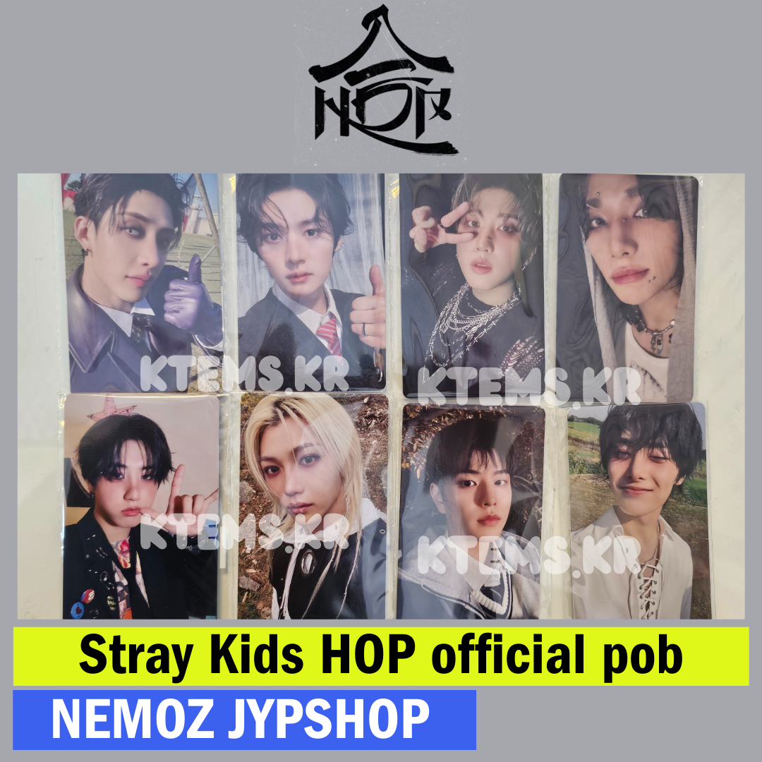 Stray Kids HOP pob photocard NEMO JYPSHOP POB NEMOZ MD online