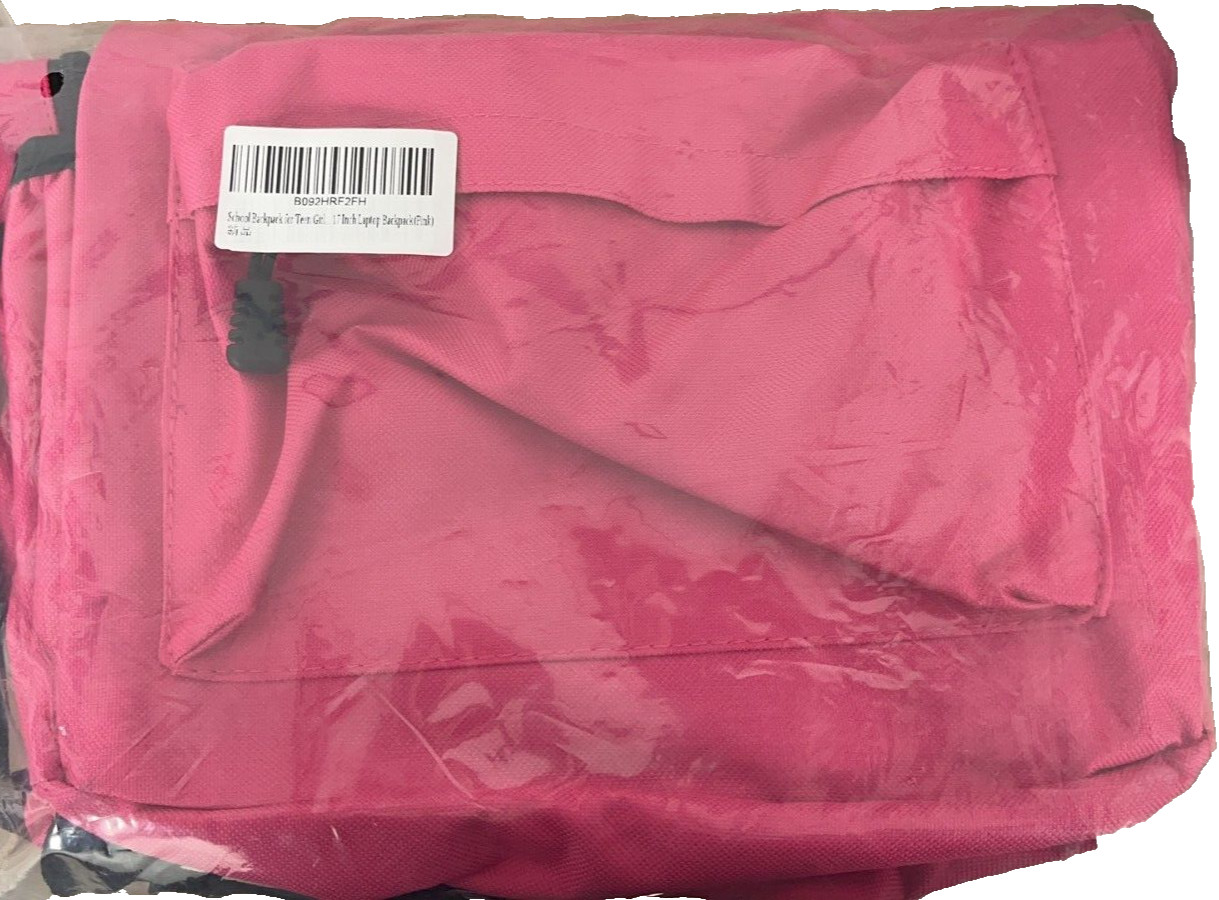 School Backpack for Teen Girls and Kids middle school Water Resistant Pink