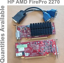 AMD FirePro 2270 DMS-59 512MB Graphics Card Low Profile HP 637166-003
