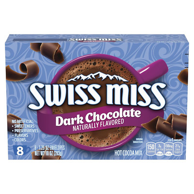 Indulgent Collection Dark Chocolate Flavor Hot Cocoa Mix, 1.25 Oz. 8-Count (Pack