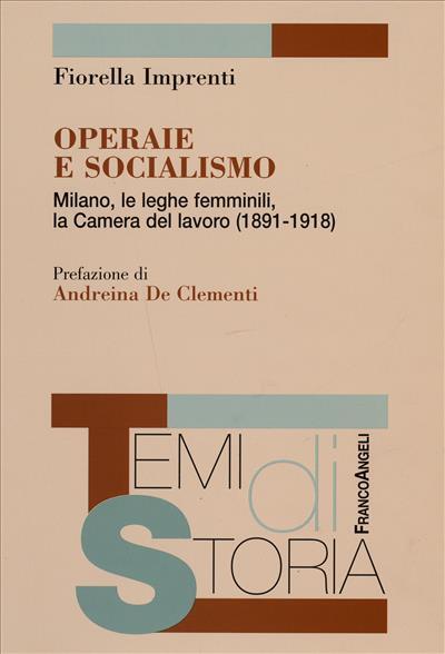 9788846483478 Operaie e socialismo. - Fiorella Imprenti