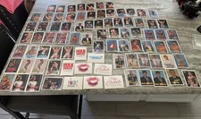 HUGE LOT OF WWE WWF WRESTLING CARDS 1990 TITAN SPORTS HULK HOGAN ANDRE HOT ROD