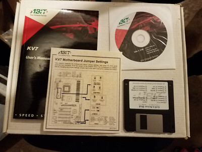 Abit KV7 VIA KT600 Manual, Drivers and Utilities CD/DVD/Floppy
