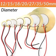 Disco piezoelettrico ceramica rame buzzer trasduttore disco piezoelettrico 12/15/18/20/27/35/50mm