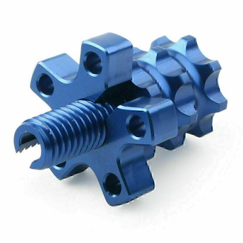 CNC Clutch Brake Cable Adjuster Screw M8 8MM Thread Motorcycle Dirt Bike Blue - Picture 4 of 6