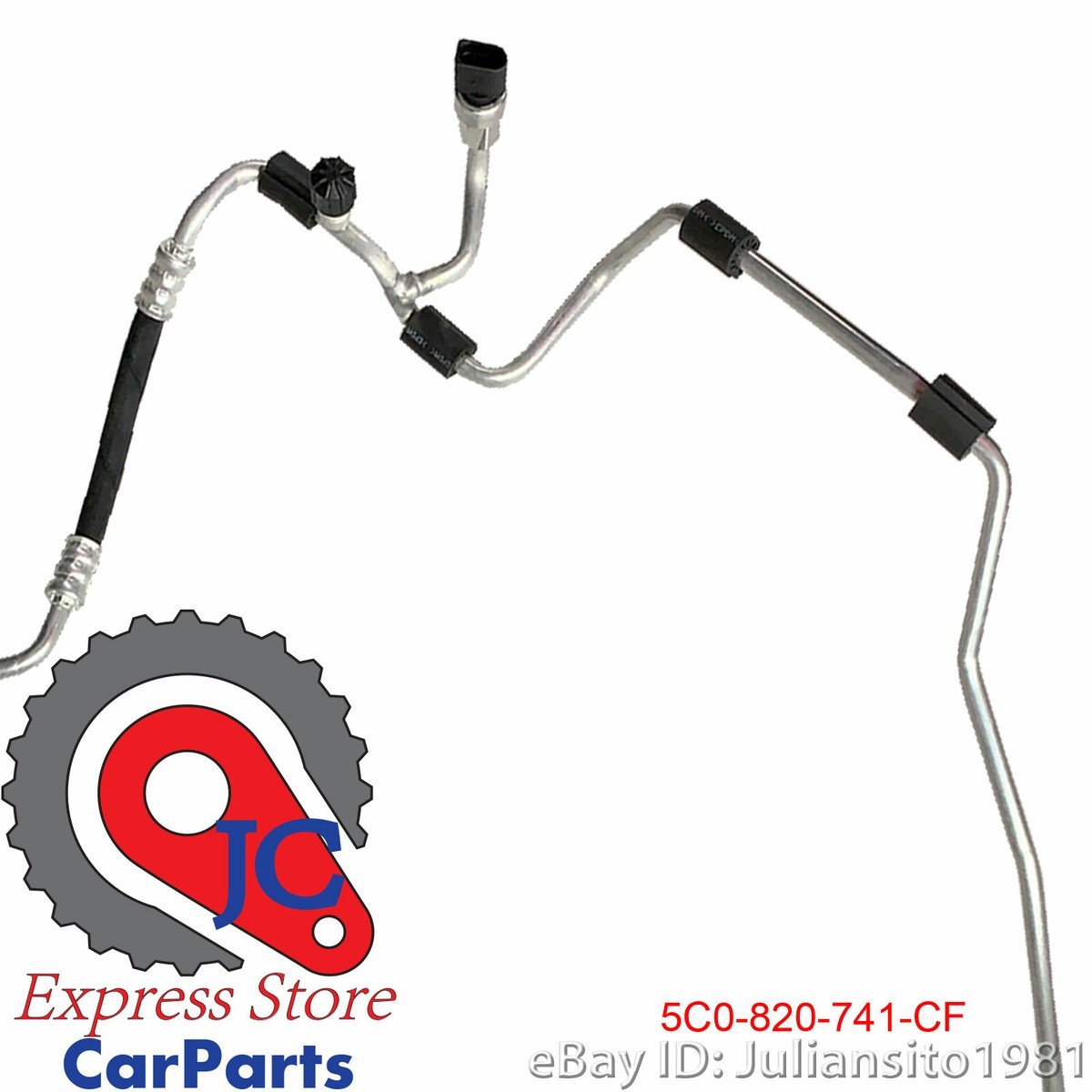 IC-741 100wジャンク品 5C0820741CF VOLKSWAGEN GENUINE OEM JETTA AC REFRIGERANT LIQUID