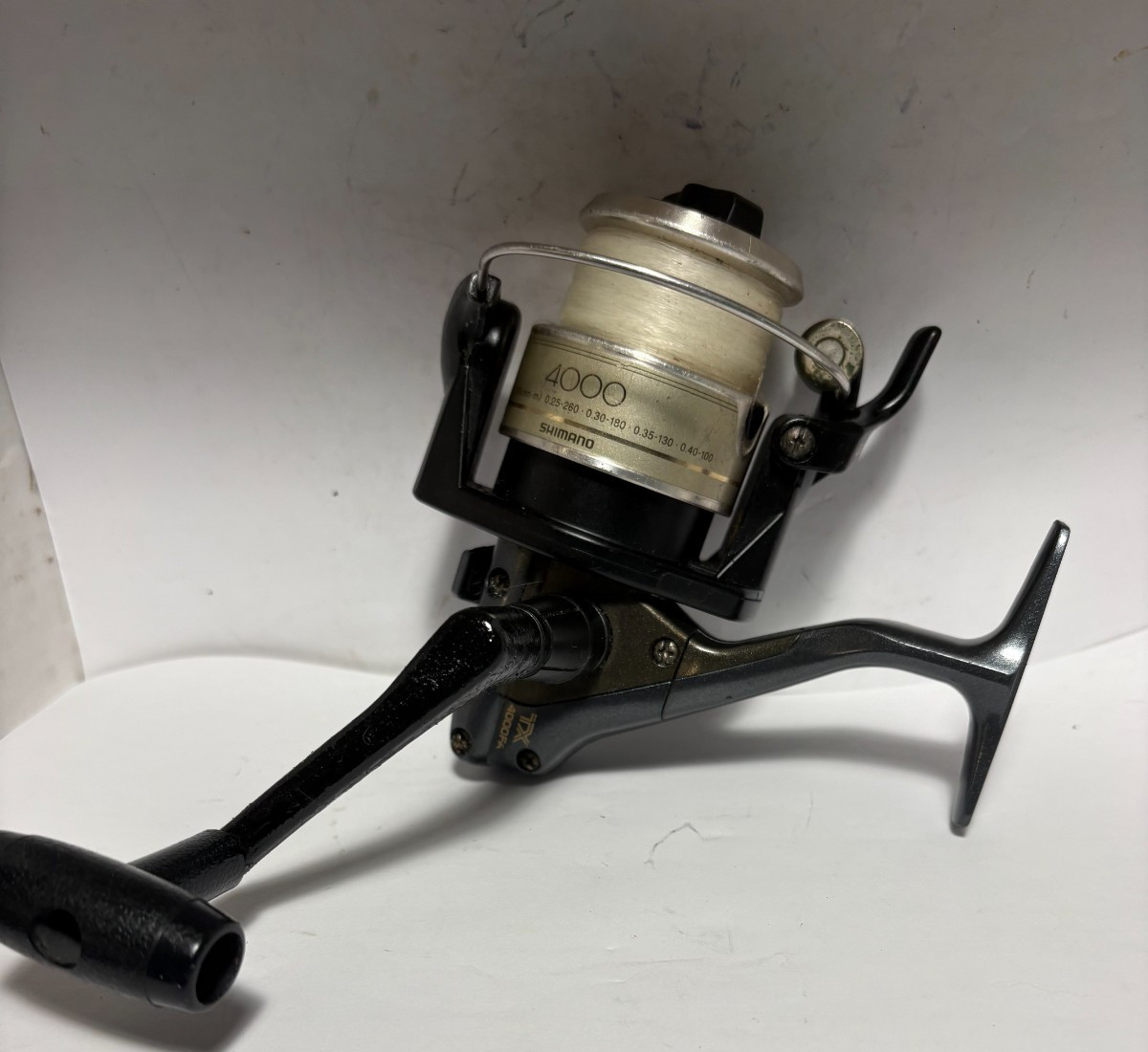 SHIMNAO TX 4000 FA SPINNING REEL- NICE AND FULLY FUNCTIONAL