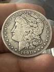 1901-O Morgan Silver Dollar, Key Date Highly Collectible AU Details