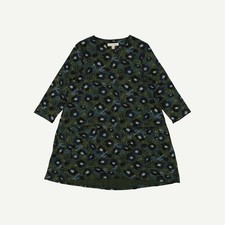 Seasalt Cornwall Womens Green Jersey Floral Mid sleeved Tunic Top