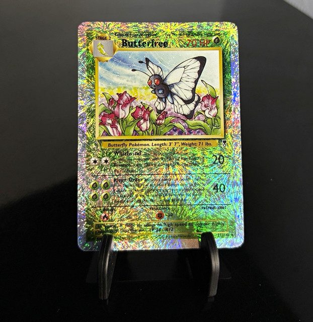 Butterfree [Reverse Holo] #21 (Legendary Collection (2002))