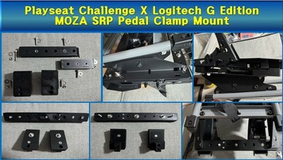 Playseat Challenge X Logitech G Edition MOZA SRP (SR-P Lite) 2 oder 3...