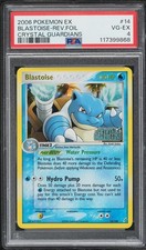 PSA 4 Blastoise Reverse Holo Rare EX Crystal Guardians 2006 Pokemon Card #14 on eBay