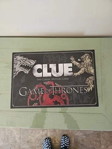 Game of Thrones Themed Clue Board Game