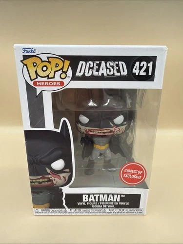 Funko Pop! Batman #421 Dceased GameStop Exclusive w/Protector
