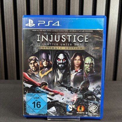 Injustice Ultimate Edition PS4 Spiel PAL Sehr gut gebraucht