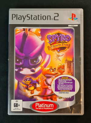 Spyro: A Hero's Tail PAL (PS2) ~ Complete / Very Good Condition!