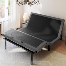 Ergonomic Adjustable Bed Frame with Wireless Remote  USB Ports, Zero Gravity