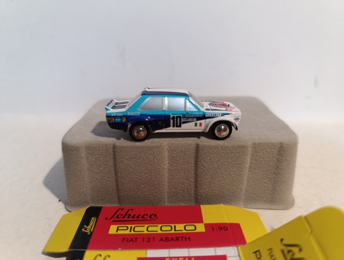 Schuco Piccolo 05970, Fiat 131 Abarth #10 Rallye Monte Carlo Rörl/Geistdö, 1:90 - Imagen 5 de 6