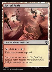 Sacred Peaks 402/505 Commander: Secrets of Strixhaven