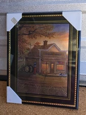 Vintage General Store Framed Picture 8''x10'' Wall Print Decor Frame