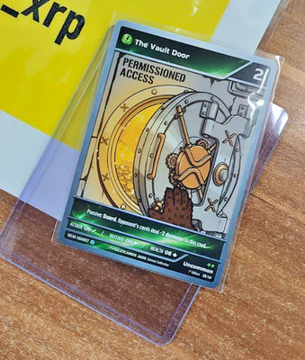 FUZZYCARDS 1. Auflage - The Vault Door - Karte 21/150 - Neuwertig