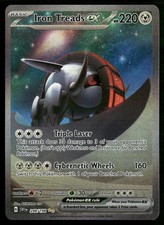 Iron Treads ex Special Illustration Rare Scarlet & Violet 248/198 Pokemon TCG on eBay