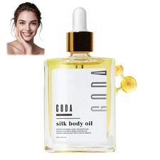 GODA Silk Body Oil,Goda Perfume Oil,Bath&Shower Oil For Smooth and Hydrated Skin