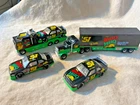 Vintage Nascar Matchbox Mello Yello Racing Transporter & Car Chevy 1981, 1983