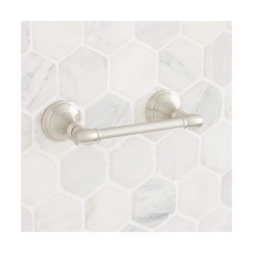 Signature Hardware 480491 Beasley Double Post Toilet Paper Holder - Picture 9 of 9