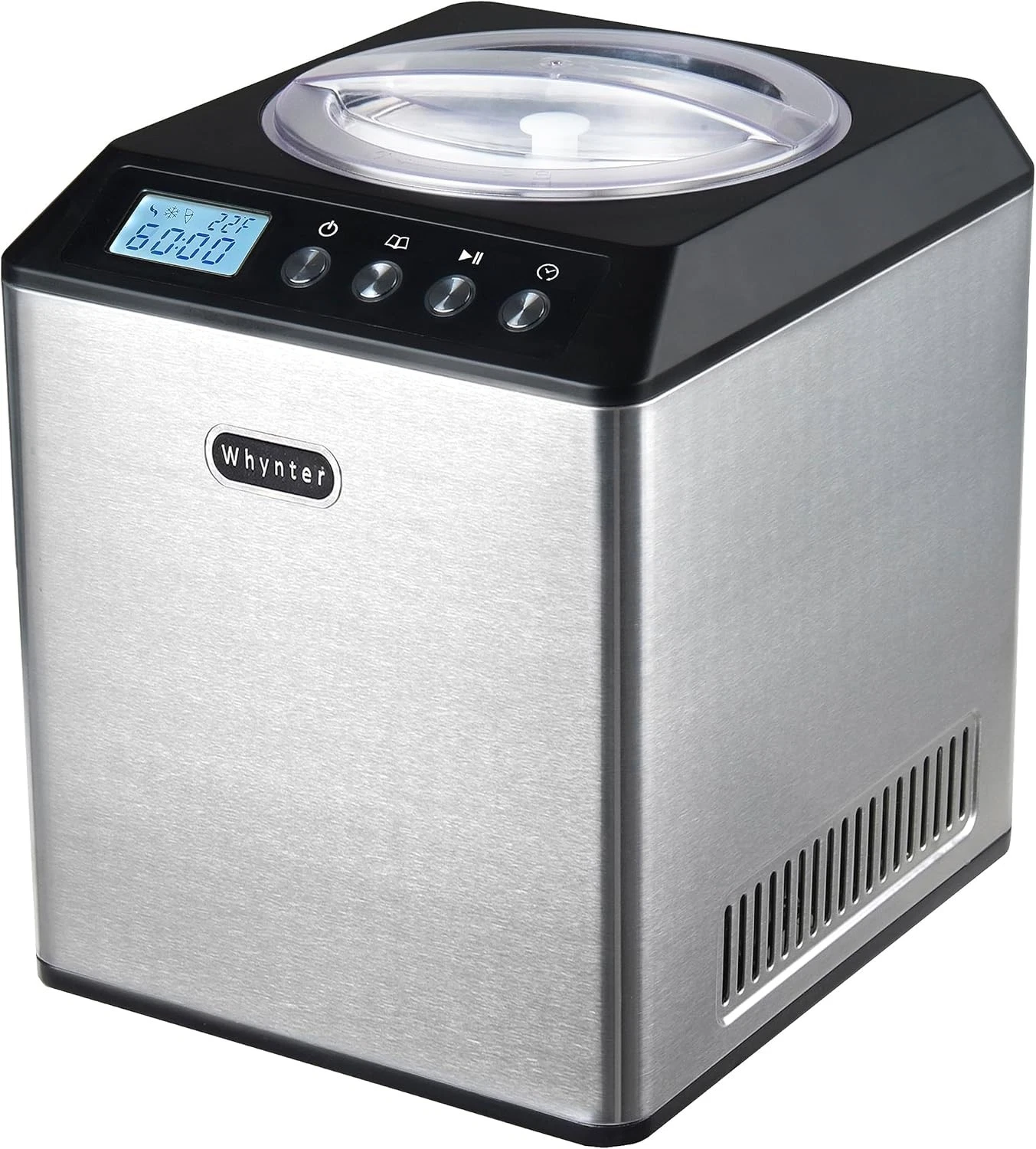 Whynter ICM 201SB Automatic Ice Cream Maker 2.1 Qt Stainless