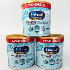 Enfamil NeuroPro EnfaCare Baby Formula Infant Powder 3 23 Oz Cans Premature
