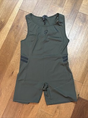 Virus Elevate V2 Singlet - Women s 2XL Evergreen/Black