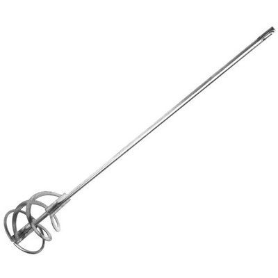 SDS Spiral Mixing Paddle Paint and Mud Mixer Mixer Whisk Silver for Drill in ...