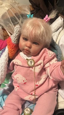 Reborn Ellie by Irvina Kaplankava 3 to 6 months 10lbs, hand rooted