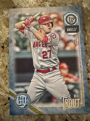 2018 Topps Gypsy Queen Indigo 91/250 Mike Trout #1