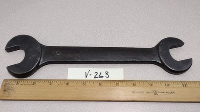 Vtg Open End Wrench Lakeside Forge 1 x 1 1/4  x 11.75  Long (v263)