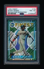 Barry Bonds 1995 Finest Refractor W/Coating San Francisco Giants PSA 8 NM-MT