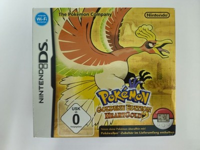 Pokemon Golden Edition Heart Gold Nintendo DS Spiel mit Pokewalker Komplett CIB