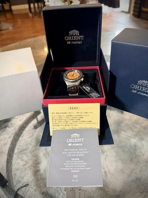 Orient M-FORCE Ref.EX00-CI CA 1st Gen, Titanium, Divers,  Rare, Excellent, USA