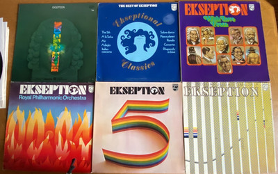 Ekseption 6 Alben 7 LP Vinyl Prog Rock Klassik Rock Faltcover