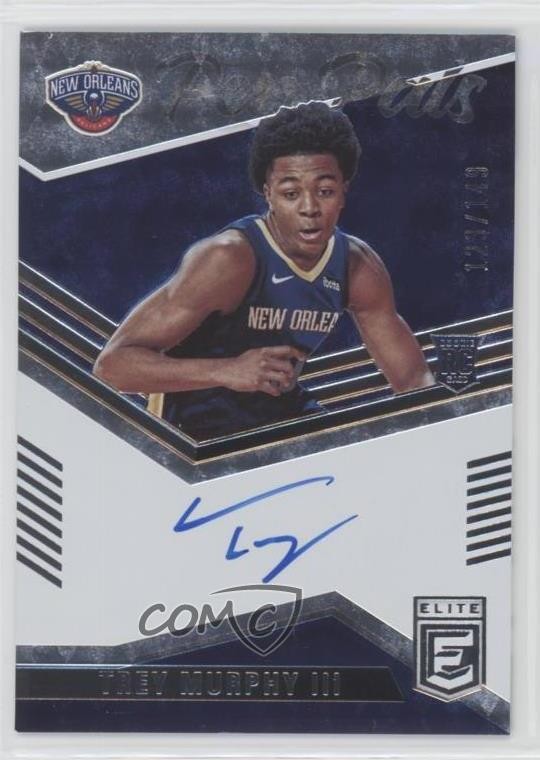2021 Donruss Elite Pen Pals 123/149 Trey Murphy III #PP-TMU Rookie Auto RC 0c6
